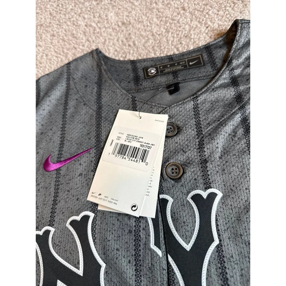 New York Mets Nike NWT City Connect Youth MLB Jersey Size Medium